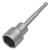 Extended air wrench sleeve with strong magnetic pneumatic sleeve, hexagonal handle, external hexagonal wrench head, electric sleeve head, electric drill wrench head Item Picture